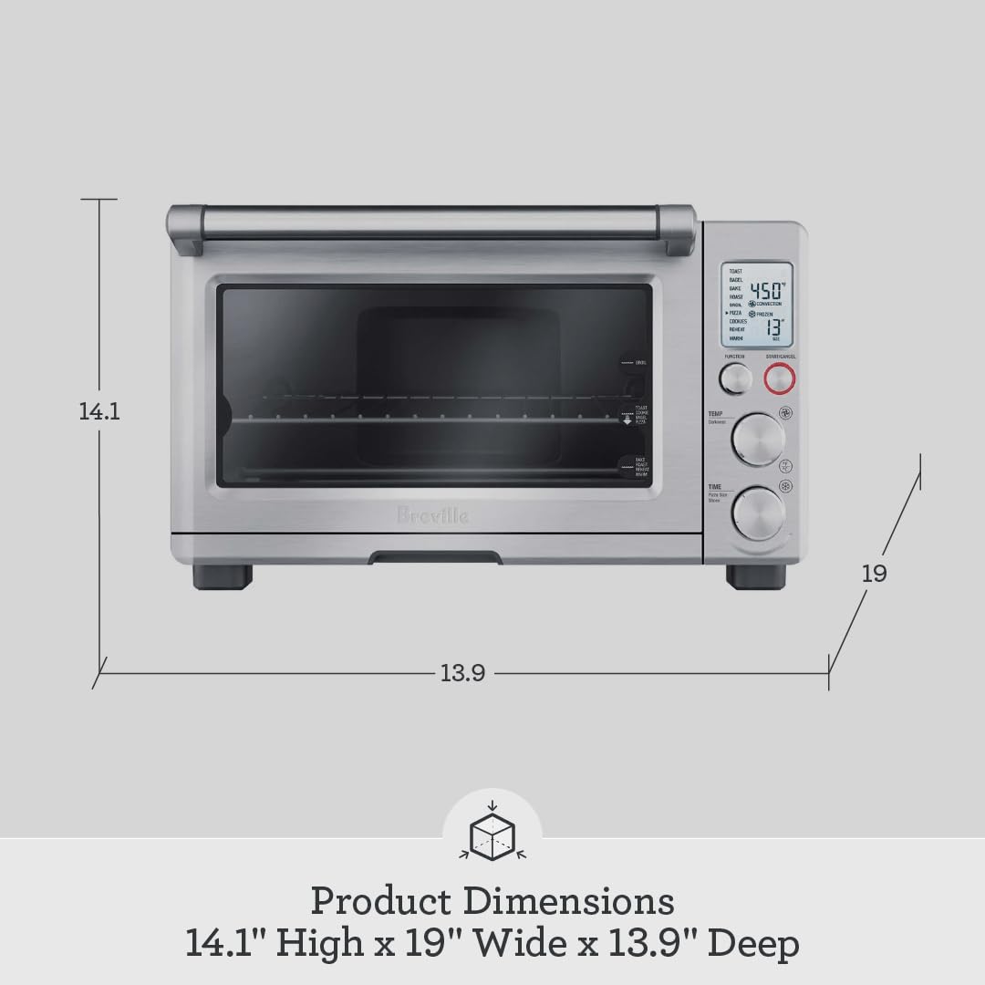 Breville Smart Oven BOV800XL, Brushed Stainless Steel Breville