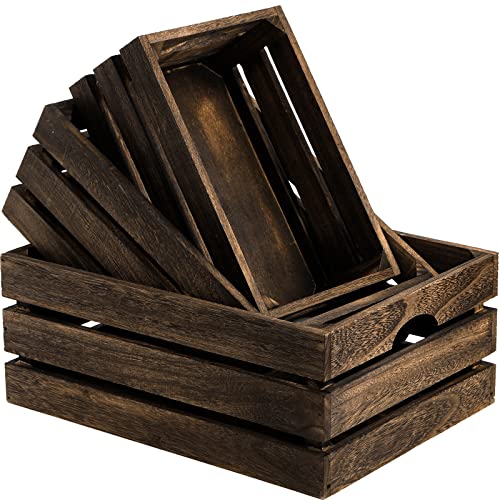 Wooden nesting on sale storage box (2-piece set)-lsk253