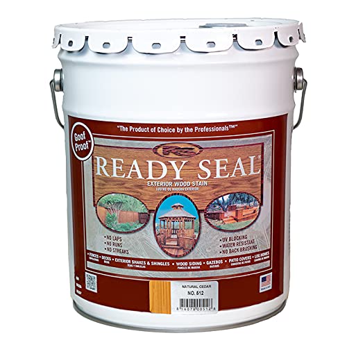 4-Pack of 5 gal Ready Seal 512 Natural Cedar Exterior Stain & Sealer for Wood Ready Seal