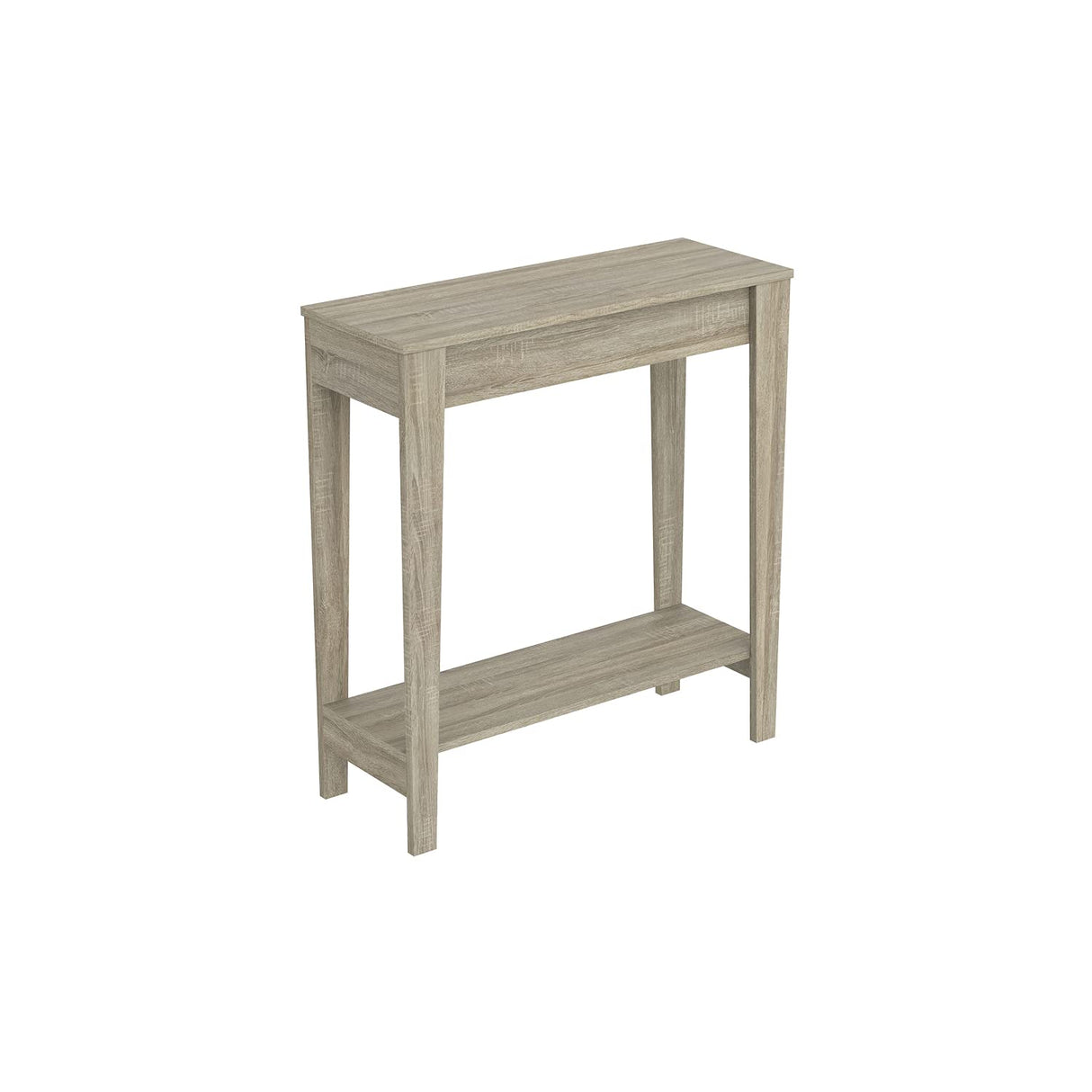 Safdie & Co. Safdie 81094.Z.05 Entryway Console Sofa Couch Table/Accent Wall Table-31 Long/Dark Taupe with 1 Shelf for Living Room, Beige, 11.5 in x 31 in x 34 in Safdie & Co.