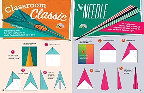 Paper Airplane Kit: Build and Fly Awesome Aerodynamic Aircraft! WoodArtSupply