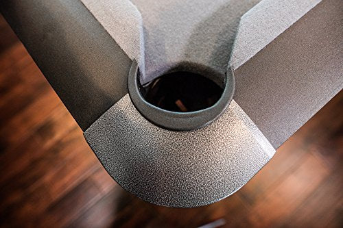 Mizerak Dakota 8' Slate Billiard Table - Features Reinforced Pedestal Legs and Wool Blend Cloth for Durability Mizerak