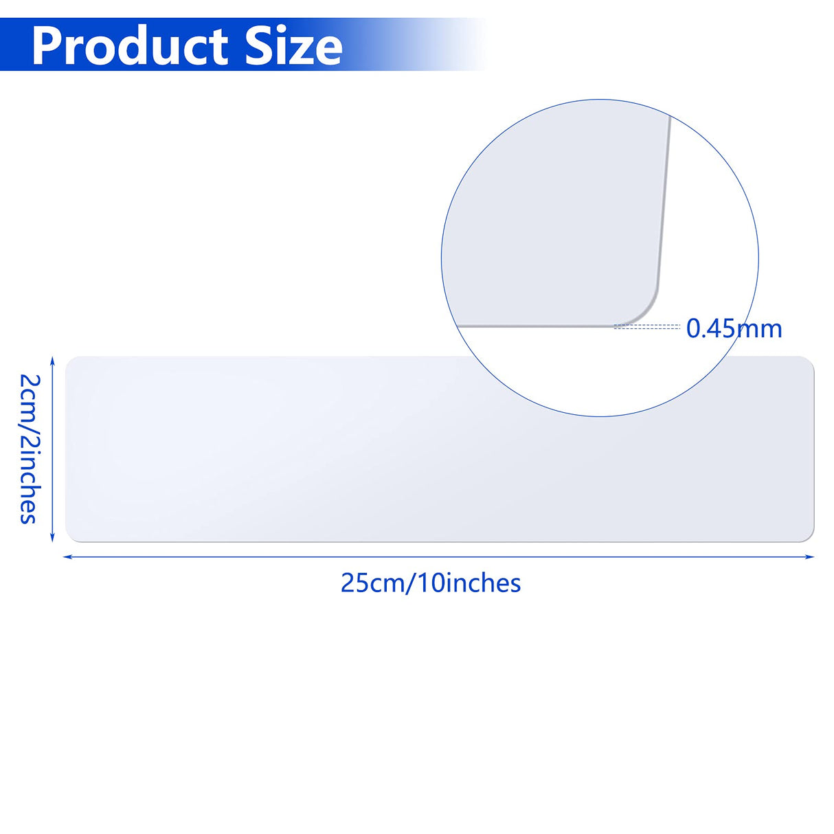 6 Pieces Sublimation Name Plates Blank Aluminum Name Card Personalized Custom Name Plate 2 x 10 Inches Blank Metal Name Tag Label for Nameplate, Doorplate, Desk Tag, Label Tag, Metal Sign Outus