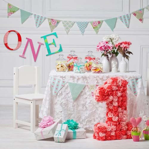 Large Wooden Letters 12 Inch Paintable Wood Letter I for Wall Decor, 1/5 Inch Thick Wooden Alphabet Letters Cutouts for DIY Crafts Project Unfinished Wood Birthday Wedding Party Home Decoration Longan Craft