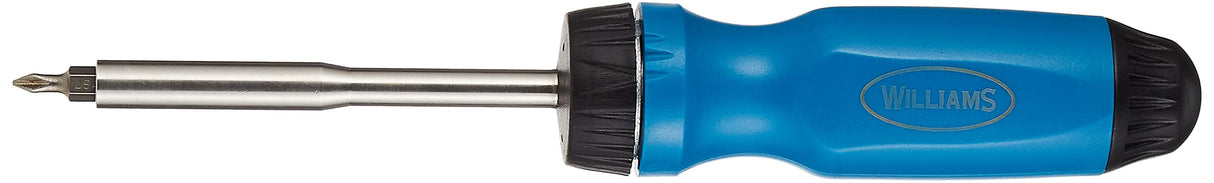 Williams JHWWRS-1 Magnetic Multi-bit Ratcheting Screwdriver, 9-Inch Williams