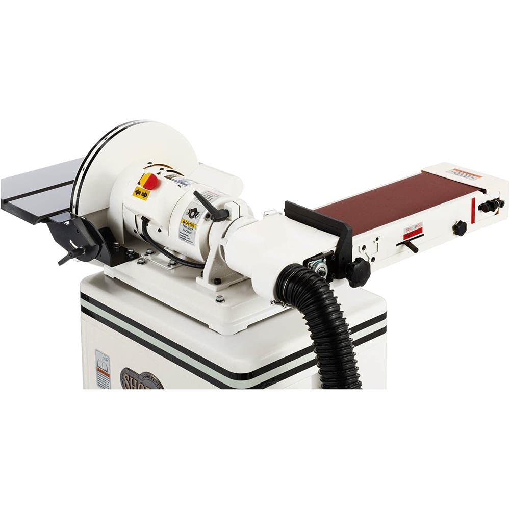 SHOP FOX W1712 1.5-Horsepower 6/12-Inch Combination Disc and Belt Sander Shop Fox