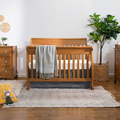 DaVinci Kalani 4-in-1 Convertible Crib in Chestnut, Greenguard Gold Certified DaVinci
