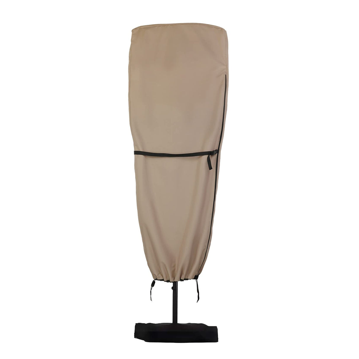 ULTCOVER Patio Parasol 600D Waterproof Outdoor Market Extra Large Umbrella Cover - Fits Double-Sided Umbrella 13-15 Feet ULTCOVER