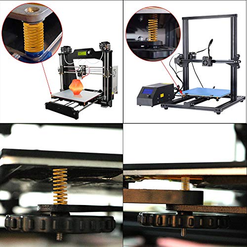 Aokin 3D Printer Bed Springs, 8mm OD 20mm Length Compression Mould Die Springs Light Load for Creality Ender 3, Ender 3 Pro, Ender 3 V2, Ender 3S 3D Printer, 6 Pcs Aokin