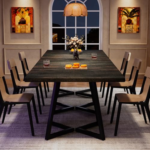 Tribesigns 31.5" Square Conference Table, Small Wooden Meeting Table for 2-4 People, Compact Office Table for Small Spaces, Seminar Room Tribesigns