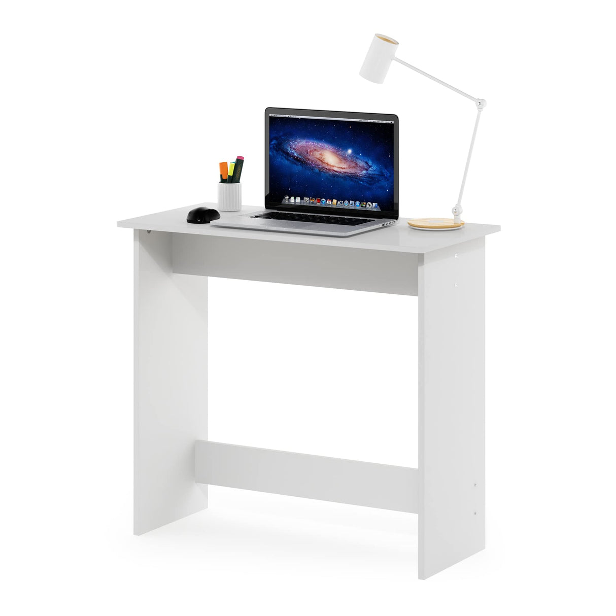 Furinno Simplistic Study Table, White Furinno