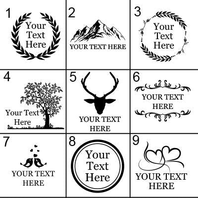 Custom Engraved Wooden Cutting Board Charcuterie Cheese Board Personalized with Custom Text or Message Acacia Wood (10 X 14) R and R Imports