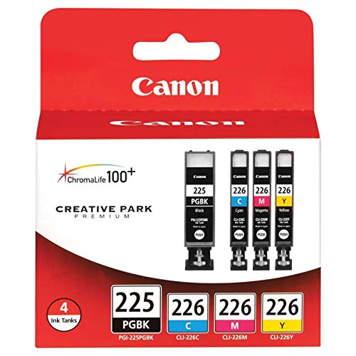 Canon PGI225/CLI226 Color Multi Pack Compatible to iP4820, MG5220, MG5120, MG6120, MG8120, MX882, iX6520, iP4920, MG5320, MG6220, MG8220, MX892 Canon