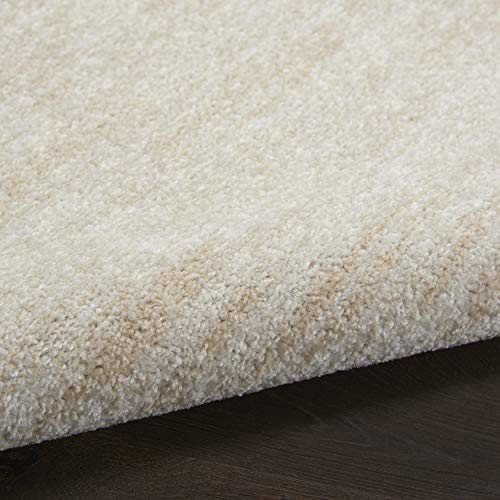 Nourison Home Essentials Indoor/Outdoor Ivory Beige 6' x 9' Area Rug, Easy Cleaning, Non Shedding, Bed Room, Living Room, Dining Room, Backyard, Deck, Patio (6x9) Nourison