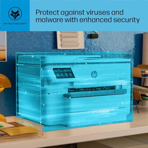 HP OfficeJet Pro 9730e Wide Format Wireless All-in-One Color Inkjet Printer, Print, scan, Copy, ADF, Duplex Printing Best-for-Office, 3 Months of Instant Ink Included (537P6A) HP