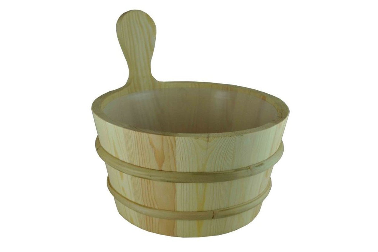 Northern Lights Group Pine Sauna Bucket with Liner - 3 Liters Northern Lights Group