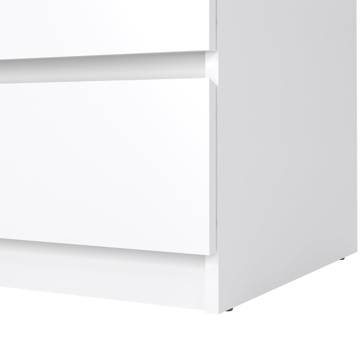 Tvilum Scottsdale 3 Drawer Chest in White High Gloss Tvilum
