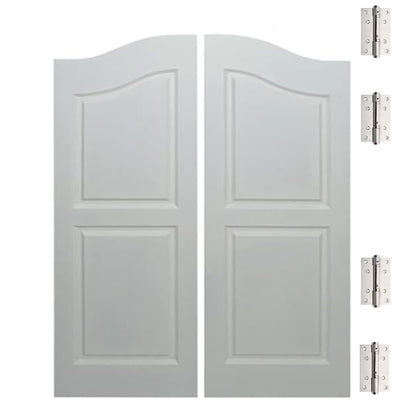 Saloon Doors 30/32/36 in Wide, Modern Swinging Half Door for House, Kitchen, Interior Wood Cafe Door with Hardware, Western Style Premade Bar Doors