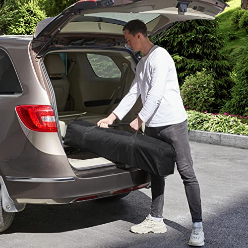 Yaheetech 13x13 Pop up Gazebo, Hexagonal Outdoor Canopy Shelter, Instant Patio Gazebo Sun Shade Canopy Tent with Double Tiers & Mesh Netting for Lawn, Garden, Backyard & Deck, Khaki/Brown Yaheetech