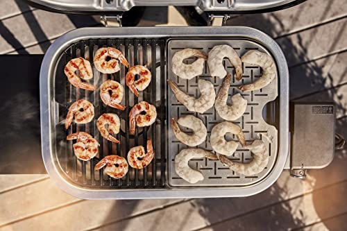 Weber Lumin Outdoor Electric Barbecue Grill, Black - Great Small Spaces such as Patios, Balconies, and Decks, Portable and Convenient Weber