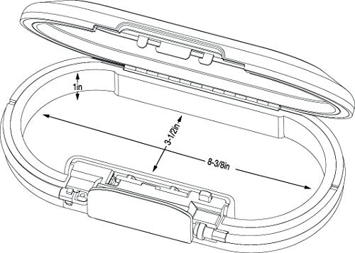 Master Lock Portable Small Lock Box, Set Your Own Combination Lock Portable Safe, Personal Travel Safe, 5900D, Gunmetal Grey Master Lock