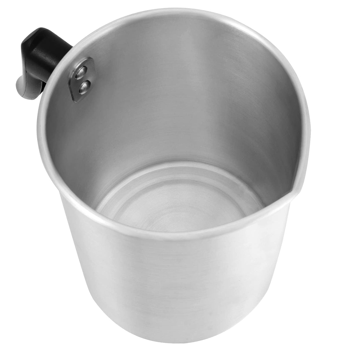 FUNSUEI 2 Packs Candle Making Pouring Pot, 4 Pounds Wax Melting Pot with Dripless Pouring Spout & Heat-Resisting Handle, Aluminum Candle Making Pitcher for DIY Candle Making Kits, FUNSUEI