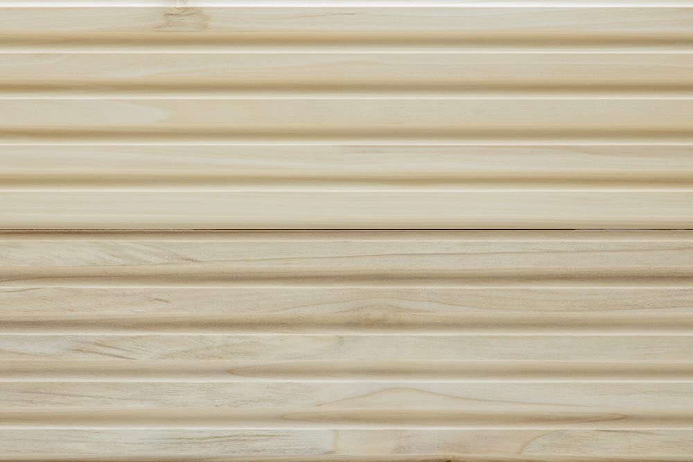 1549-4FTWHW Unfinished White Hardwood Traditional Fluted Panel Moulding ORNAMENTAL