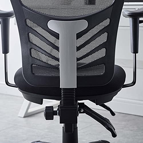 Modway EEI-757-BLK Articulate Ergonomic Mesh Office Chair in Black Modway