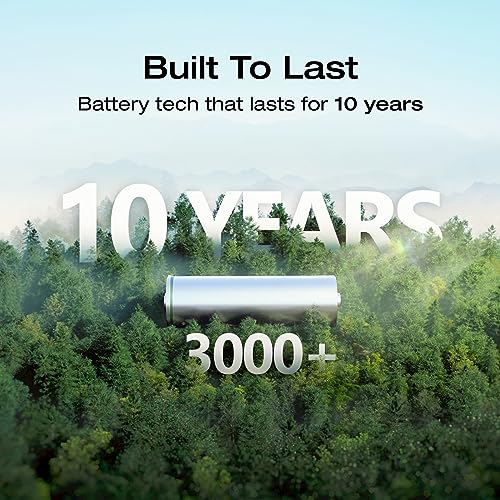 EF ECOFLOW Portable Power Station RIVER 2, 256Wh LiFePO4 Battery/ 1 Hour Fast Charging, 2 Up to 600W AC Outlets, Solar Generator (Solar Panel Optional) for Outdoor Camping/RVs/Home Use EF ECOFLOW