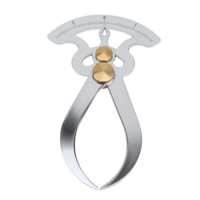 Smgda Stainless Steel Feeler Gauge, Thickness Gauge, Depth Gauge, Inner Outer Diameter Ruler, Inside/Outside Caliper, Pocket Ruler Imperial Measuring Tool for Measure Gap Width/Thickness Woodturning