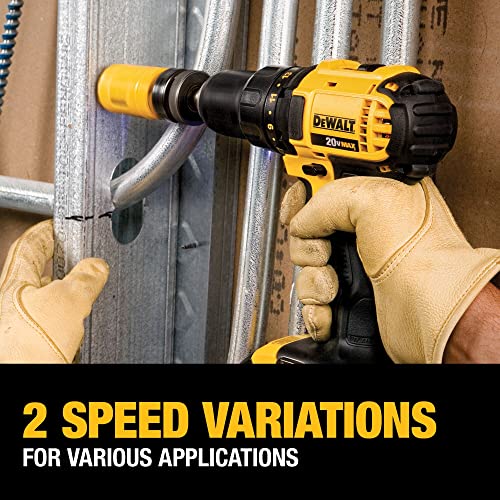 DEWALT 20V MAX Combo Kit, Compact 5-Tool (DCK521D2) DEWALT