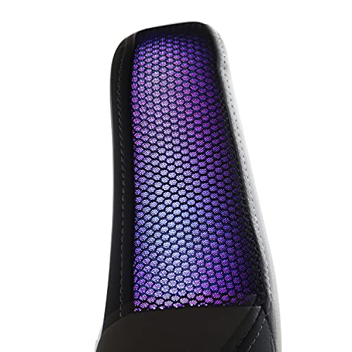 X Rocker Sigma PC Computer Gaming Office Desk Chair, with Headrest RGB LED Lights, Adjustable Seat and Armrest, 0780401, 24.41" x 49.8" x 20.87", Black X Rocker