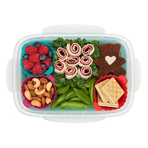 OXO Good Grips Silicone Baking Cups, Multicolor 3 oz.(Pack of 12) OXO