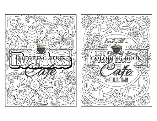 100 Inspirational Quotes Coloring Book for Adults: 100 Motivational Quotes, Positive Affirmations and Inspirational Phrases for Stress Relief and Relaxation WoodArtSupply