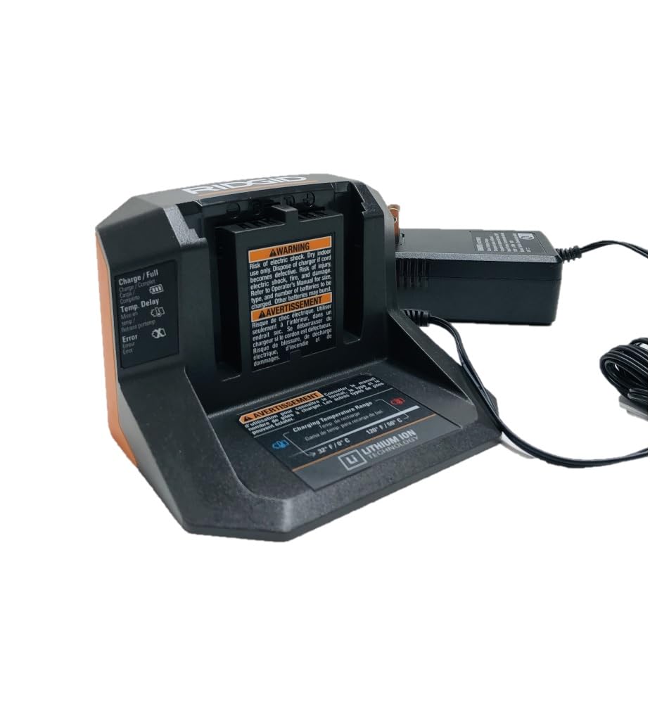 RIDGID 18V Lithium-Ion Charger RIDGID