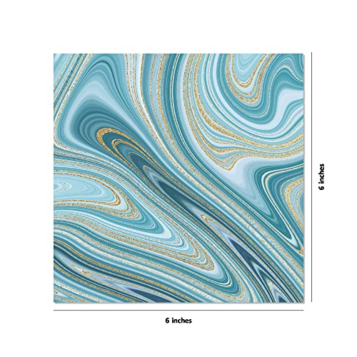 Origami Paper 500 sheets Marbled Patterns 6" (15 cm): Tuttle Origami Paper: Double-Sided Origami Sheets Printed with 12 Different Designs (Instructions for 6 Projects Included) WoodArtSupply