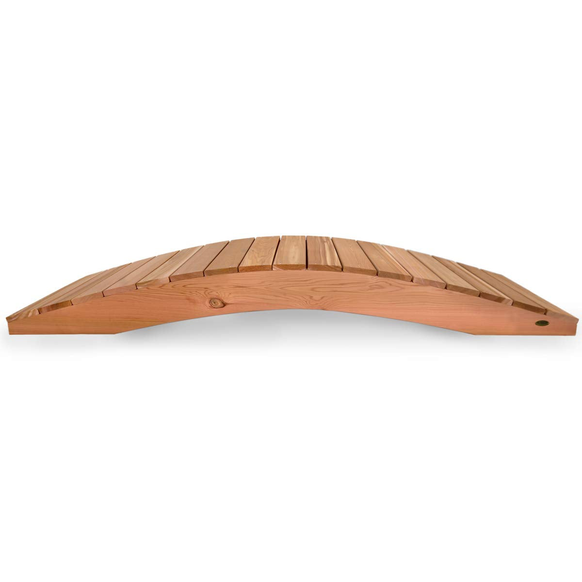All Things Cedar FB96 Garden Bridge | 8-Ft Durable Outdoor Wooden Bridge for Garden, Backyards & Streams | Easy Assembly & Sustainably Sourced Cedar Wood | 94x35x12 All Things Cedar