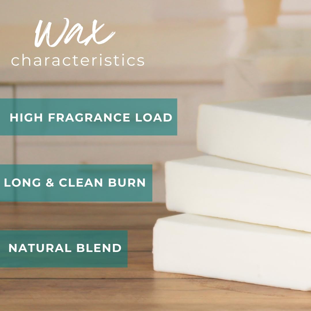 Direct Candle Supply - 10 lb Coconut Soy Candle Wax for Candle Making - Creamy Blend for High Load Fragrance Formulation Direct Candle Supply