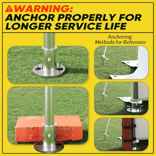 Quictent 20x40 Party Tent Heavy Duty West Coast Frame Tent Outdoor White Commercial Gazebo Rental Wedding Canopy (with Sides) Quictent