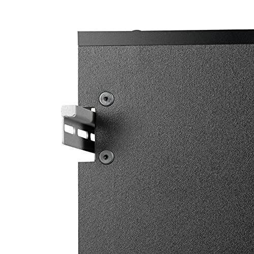 HangUps Upper Storage Cabinet, 30", Black Prepac