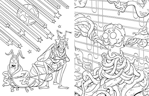 Rick and Morty: The Official Coloring Book: Sometimes Science is More Art Than Science Insight Editions