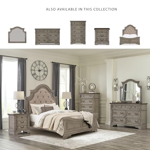 Signature Design by Ashley Londenbay Classic Farmhouse 7 Drawer Dresser, Brown & Gray Signature Design by Ashley