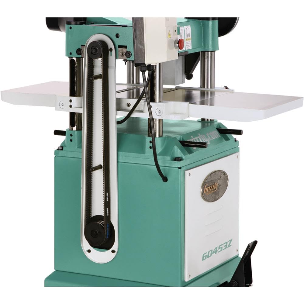 Grizzly G0453Z Planer with Spiral Cutterhead, 15-Inch Grizzly Industrial