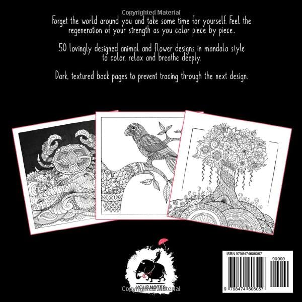 Mindfulness Coloring Book For Adults: For Mindful People | Feel the Zen With Stress Relieving Designs Animals, Mandalas, Zentangle Nature Art SUPPAS