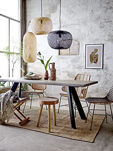 Bloomingville Reclaimed Wood Stool, Natural, 13" Round x 18"H Bloomingville