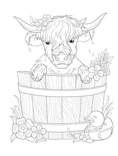 Creative Haven Country Western Charm Coloring Book (Adult Coloring Books: In The Country) WoodArtSupply