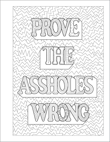 You Are a F*cking Rock Star: A Motivational Swear Word Coloring Book for Adults WoodArtSupply