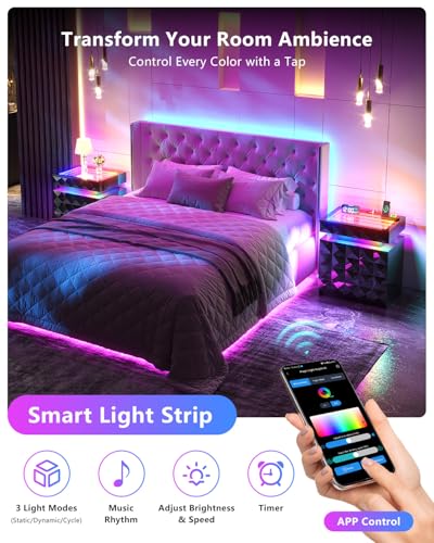 Dystler Night Stand with Charging Station and RGB Lights, LED Nightstand with Tempered Glass and Sliding Top, 3 Drawers Bedside Table with Hidden Storage, Lockable End Side Table for Bedroom, Black Dystler