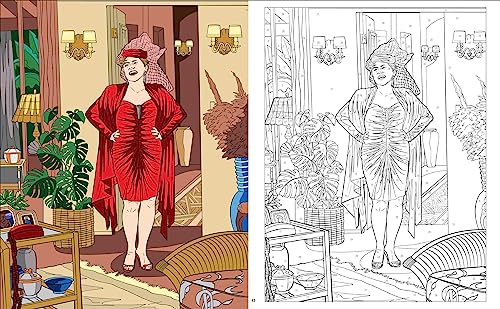 The Golden Girls Color-by-Number WoodArtSupply