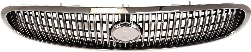 Garage-Pro Grille Assembly for BUICK LESABRE 97-99 Plastic Chrome Shell/Ptd-Black Insert Garage-Pro